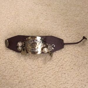 Dixieland Doll leather bracelet